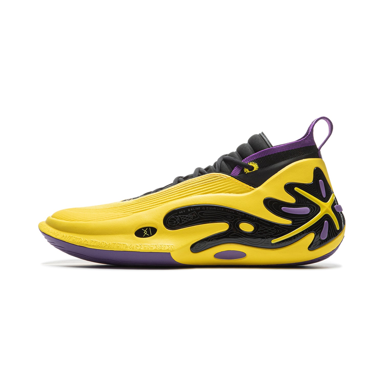 Way of Wade 11 Basketball Shoes in Gold & Purple | Wade