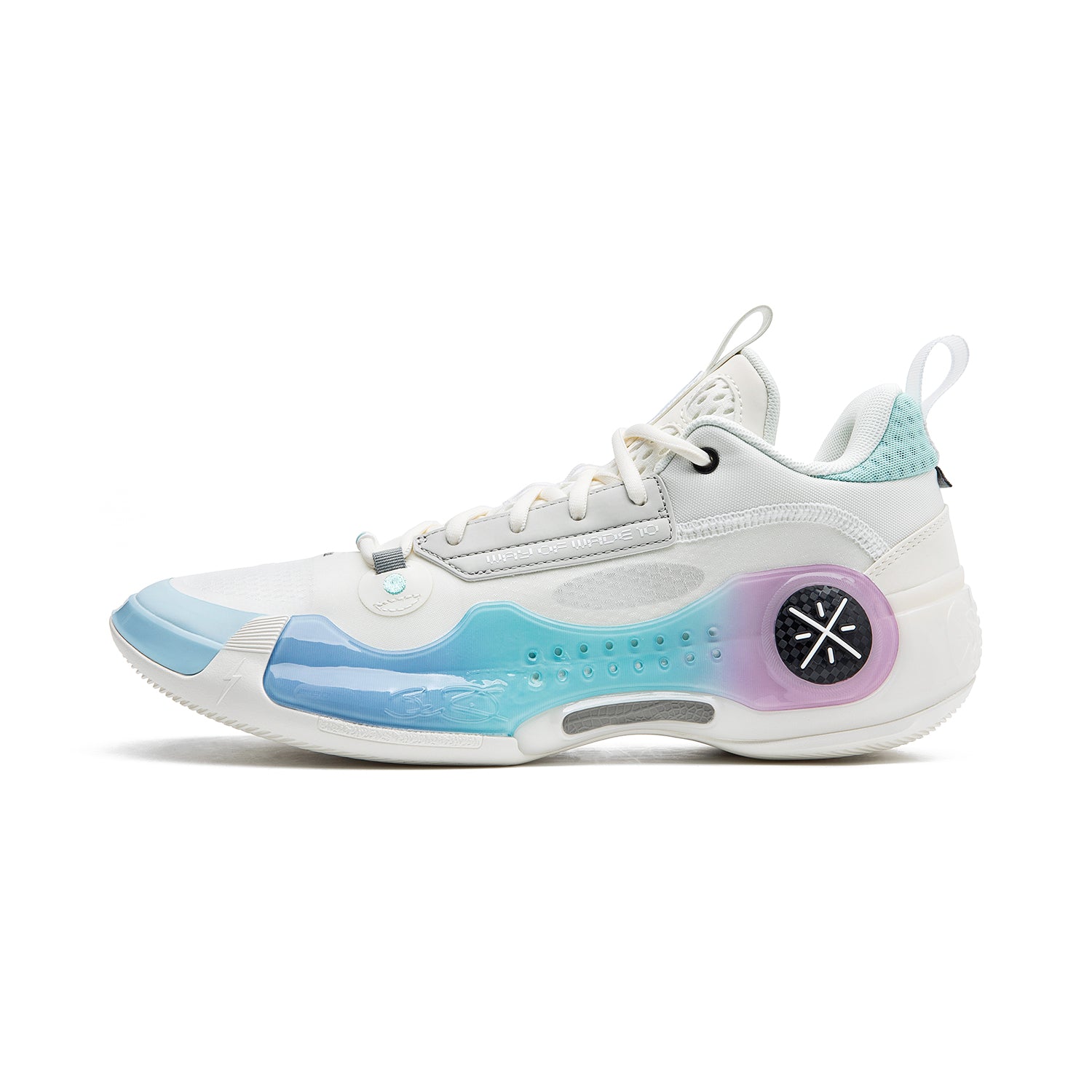Way of Wade 10 Low Basketball Shoes "Cotton Candy" | Performance Sneakers