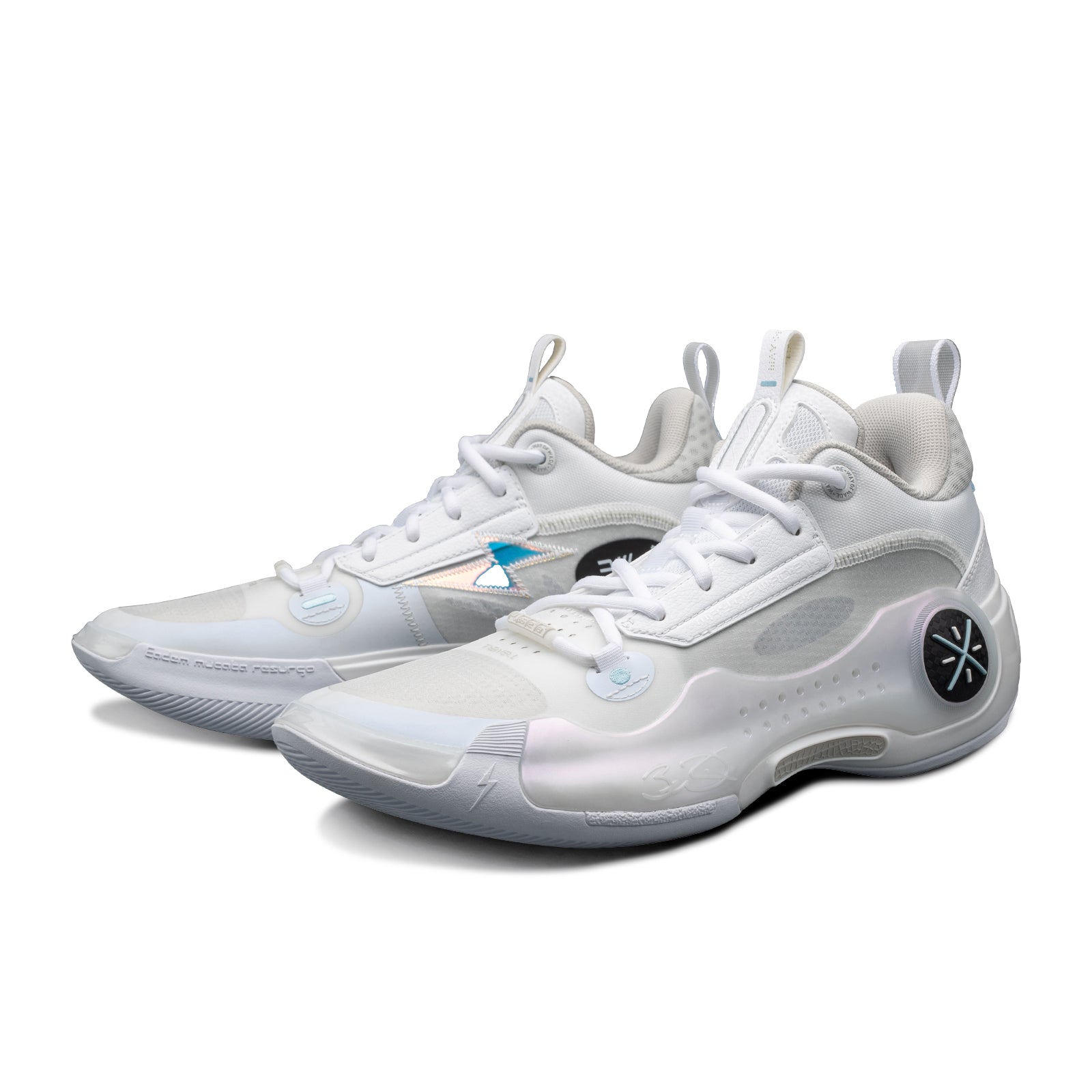 Way of Wade 10 Low Basketball Shoes - White Hot | Performance Sneakers