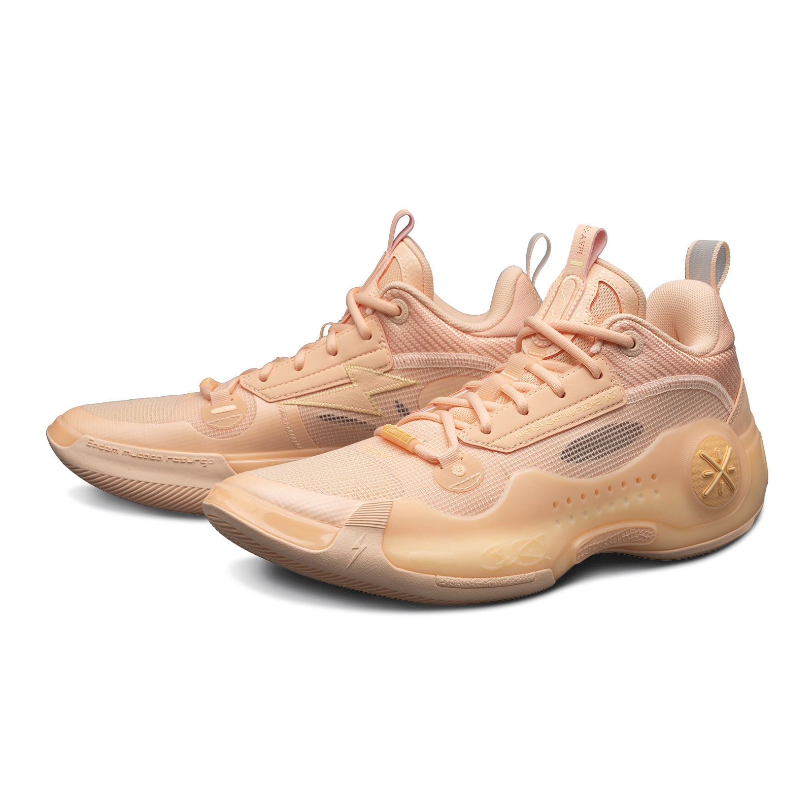 Way of Wade 10 Low Basketball Shoes - Orange | Performance Sneakers