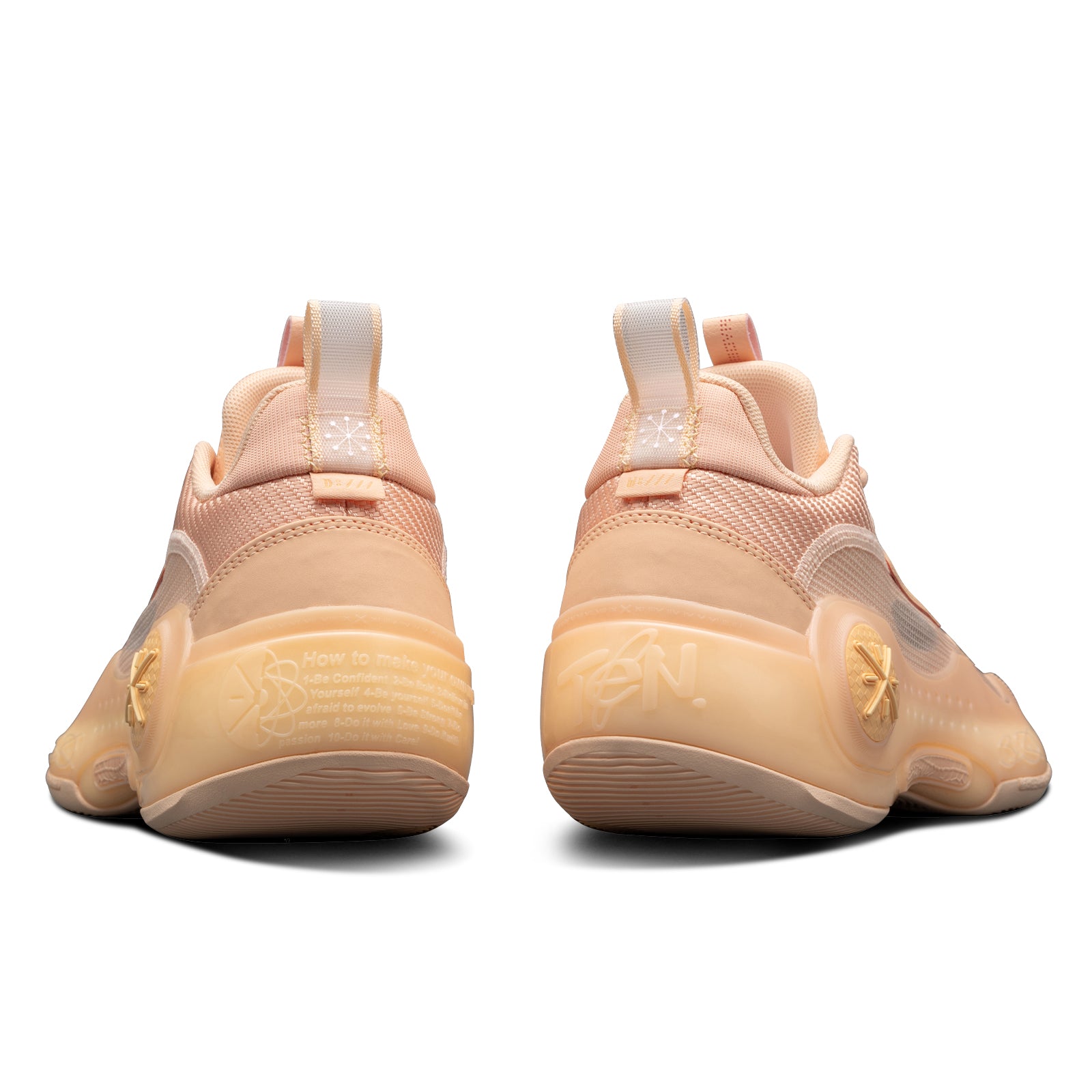 Way of Wade 10 Low Basketball Shoes - Orange | Performance Sneakers