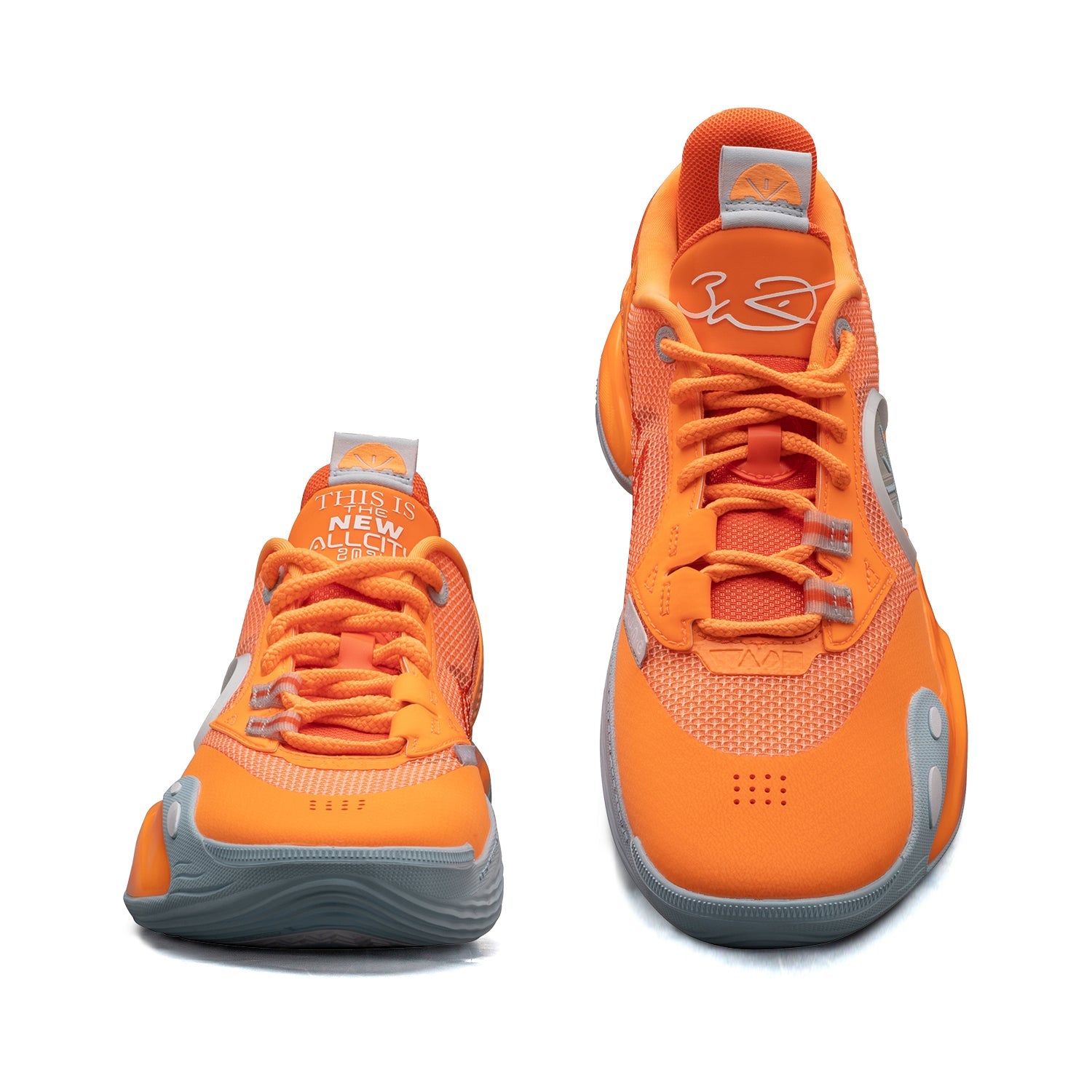 Wade All City 12 Basketball Shoes in Orange | Performance Sneakers
